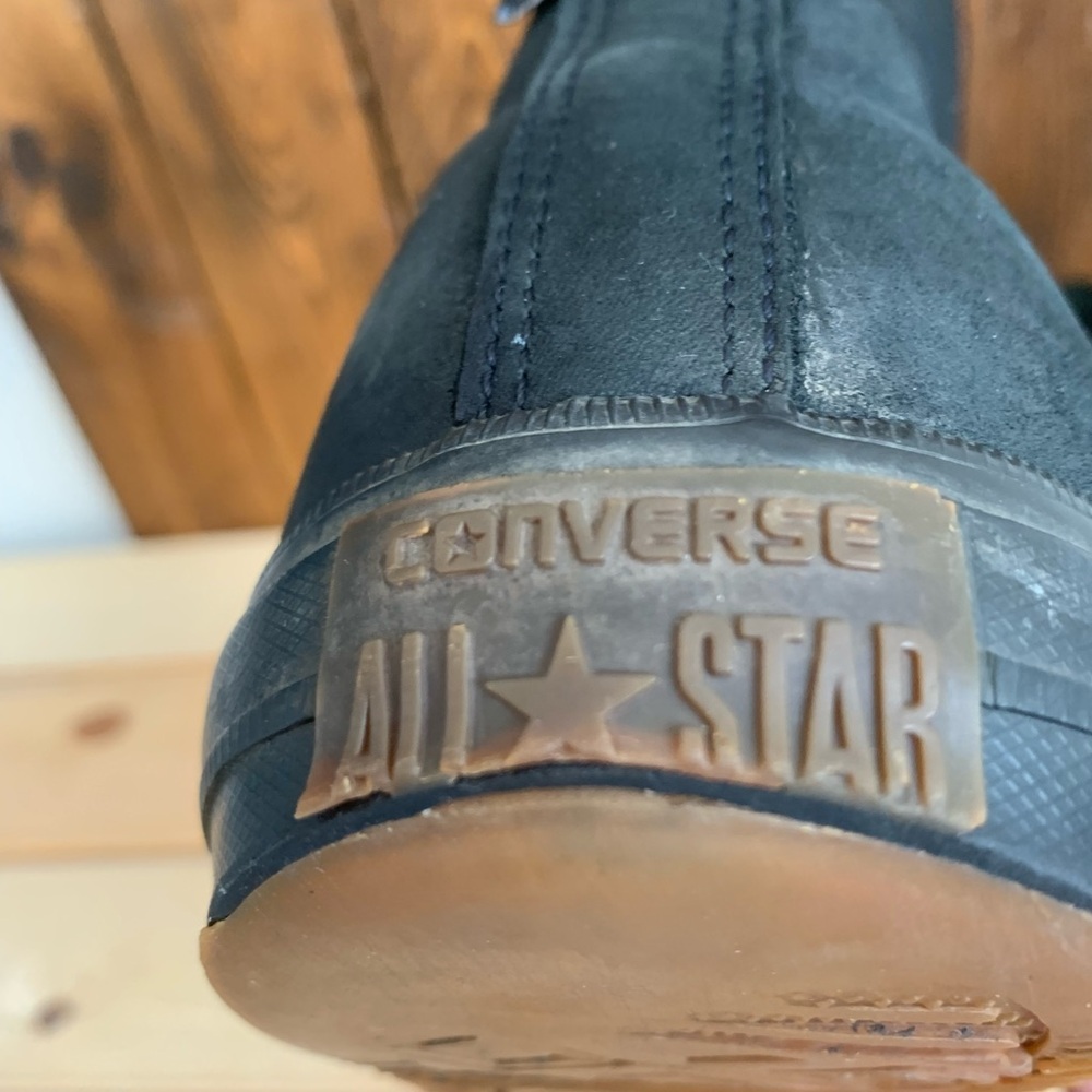 Converse Chuck Taylor All Star Men’s 
Waterproof Nubuck Boots in Black-Rare - Picture 14 of 16